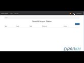 OpenKM - Stacja importu